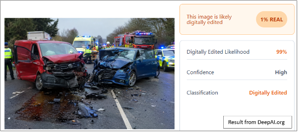 AI image check